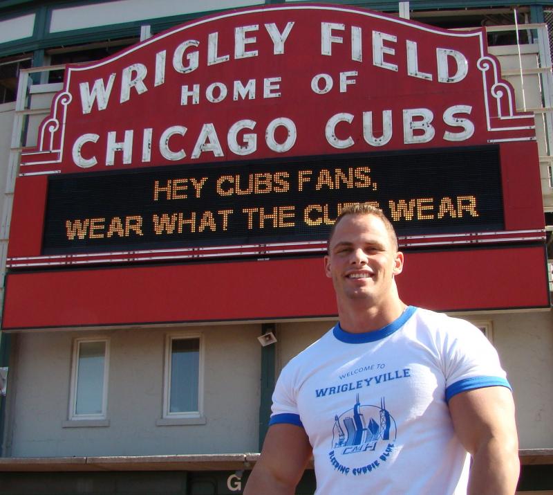 Chicago Baseball Mens Cubs T Shirt